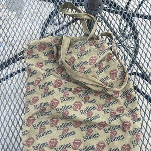 Rolling Stones Canvas Tote Bag